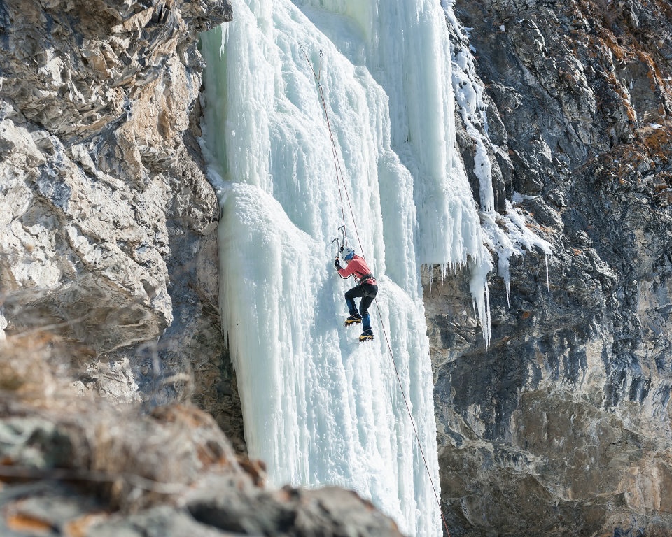 Arrampicata su ghiaccio